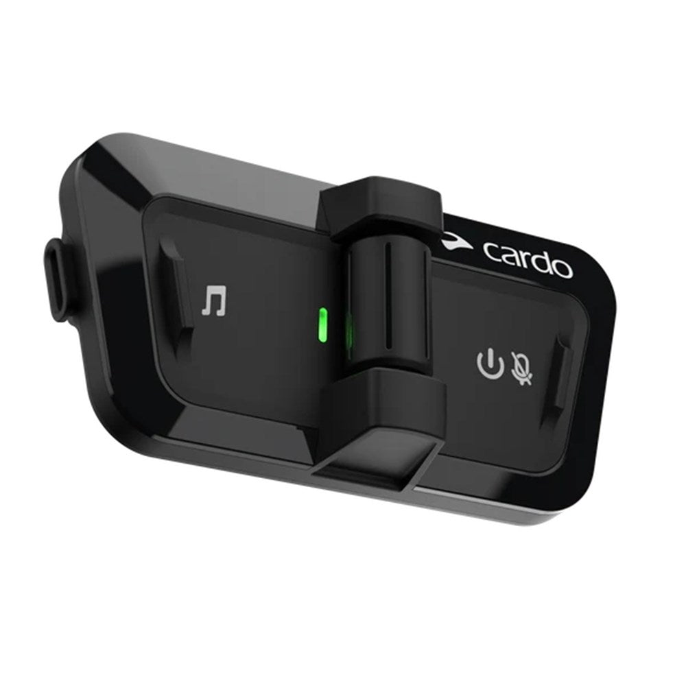 Cardo Packtalk Outdoor Black Single Bluetooth Communication System