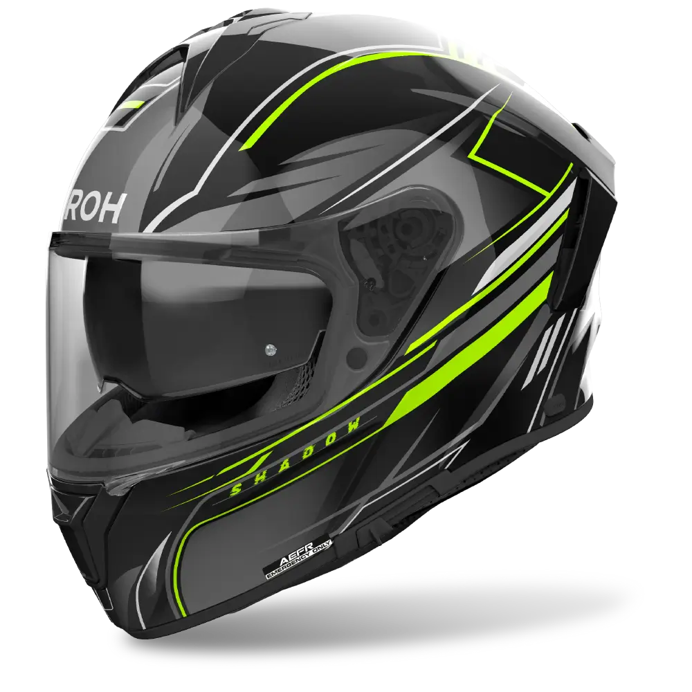 Airoh Spark 2 Shadow Gloss Yellow Helmet