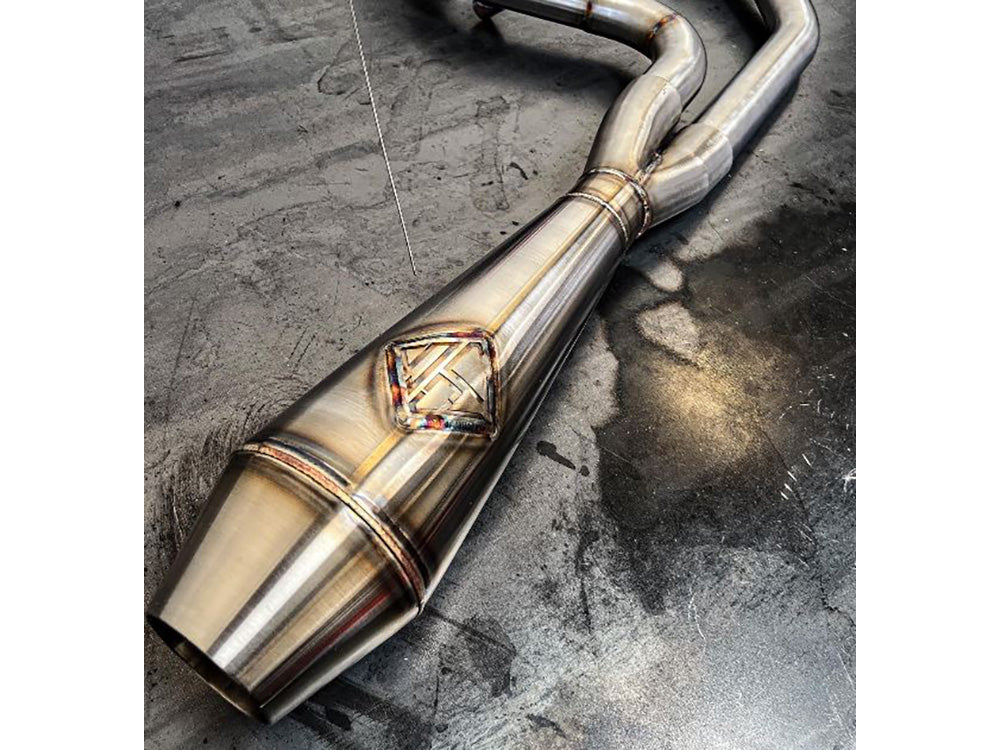SP Concepts SPC-2-003-PF 4.5" Big Bore 2-1 Exhaust w/ProFlo Headers Stainless Steel for Harley-Davidson Touring 17-Up