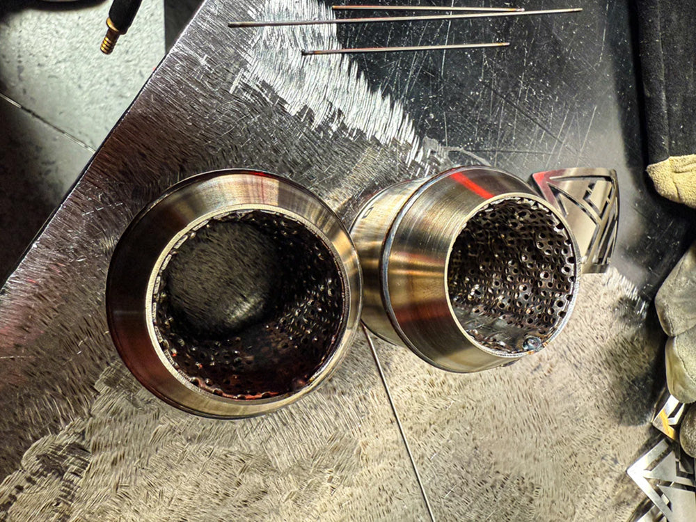 SP Concepts SPC-PF-2-5 ProFlo Header Pipe Upgrade Stainless Steel for Harley-Davidson Touring 17-Up w/SP Concepts Elsinore Mid Length Exhaust