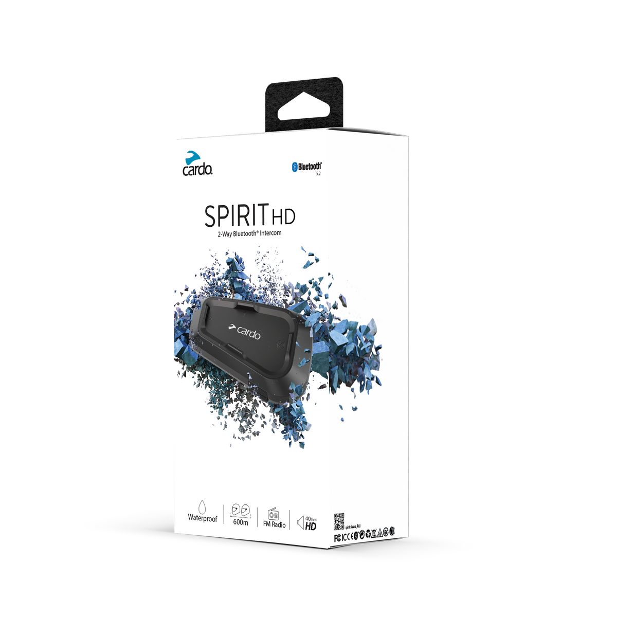 Cardo Spirit HD Single Bluetooth Communication System – EasyR