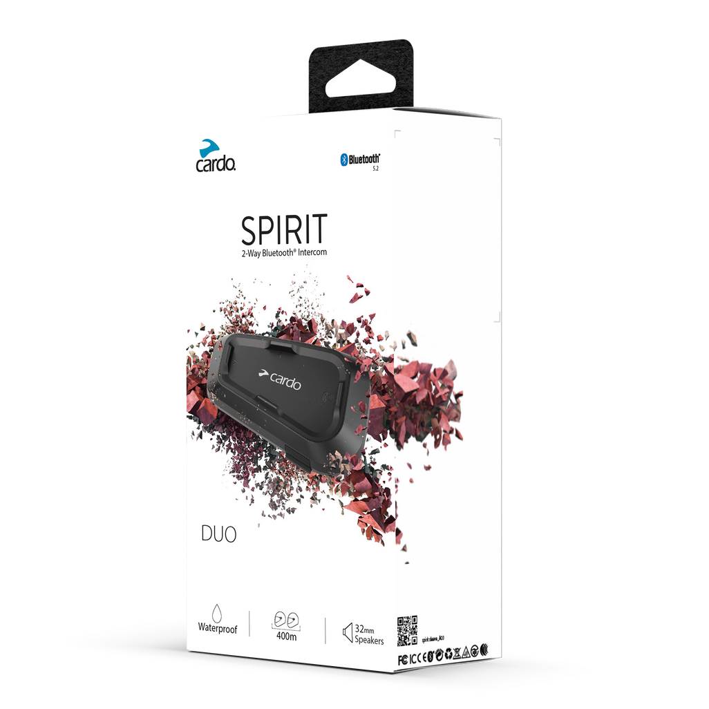 Cardo Spirit Duo Bluetooth Communication System