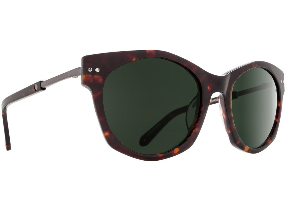 Spy Optic Mulholland Sunglasses Dark Tort w/Happy Gray Green Lens