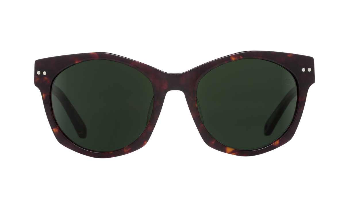 Spy Optic Mulholland Sunglasses Dark Tort w/Happy Gray Green Lens