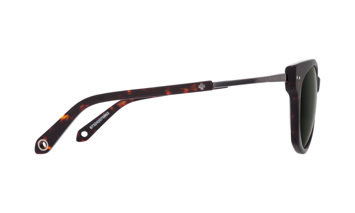 Spy Optic Mulholland Sunglasses Dark Tort w/Happy Gray Green Lens