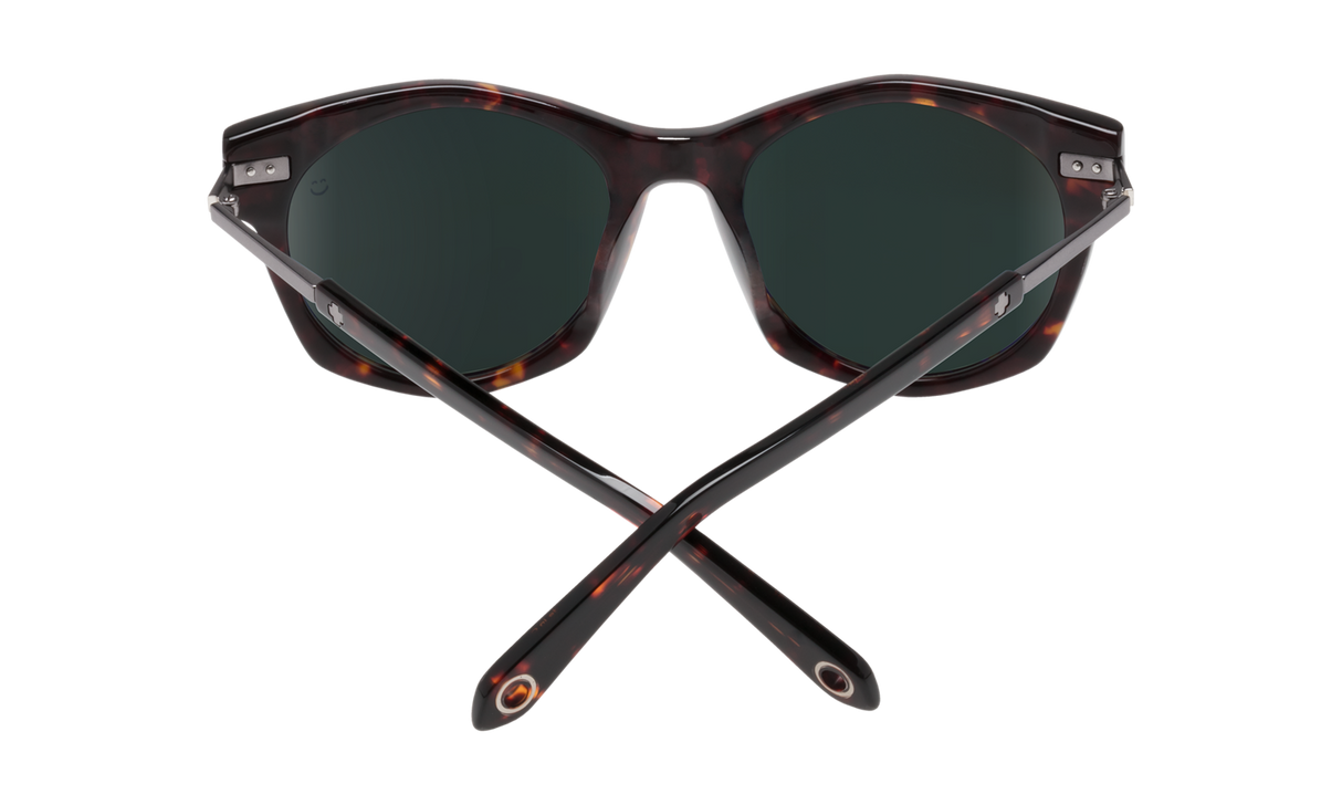 Spy Optic Mulholland Sunglasses Dark Tort w/Happy Gray Green Lens