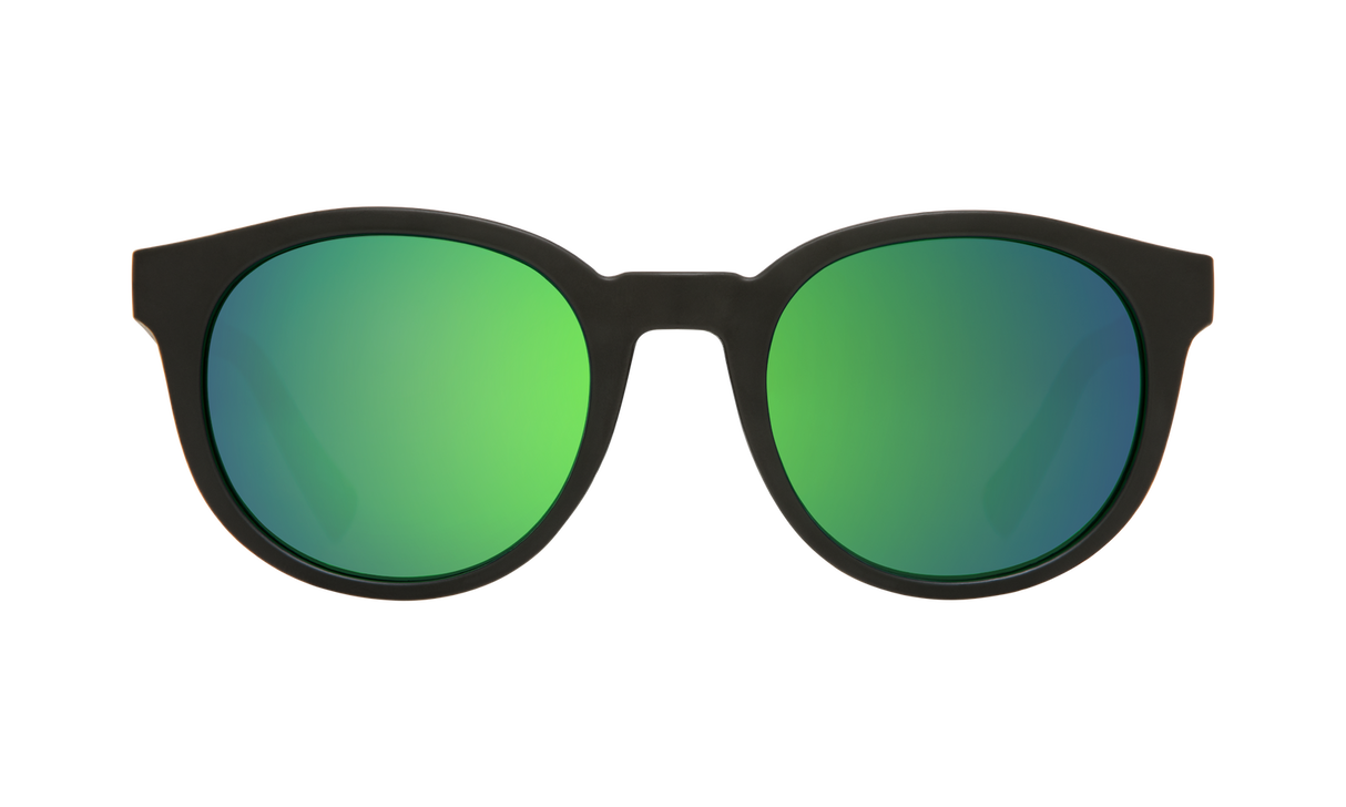 Spy Optic Hi-Fi Sunglasses Matte Black/Blode Tort w/Grey/Green Spectra Lens