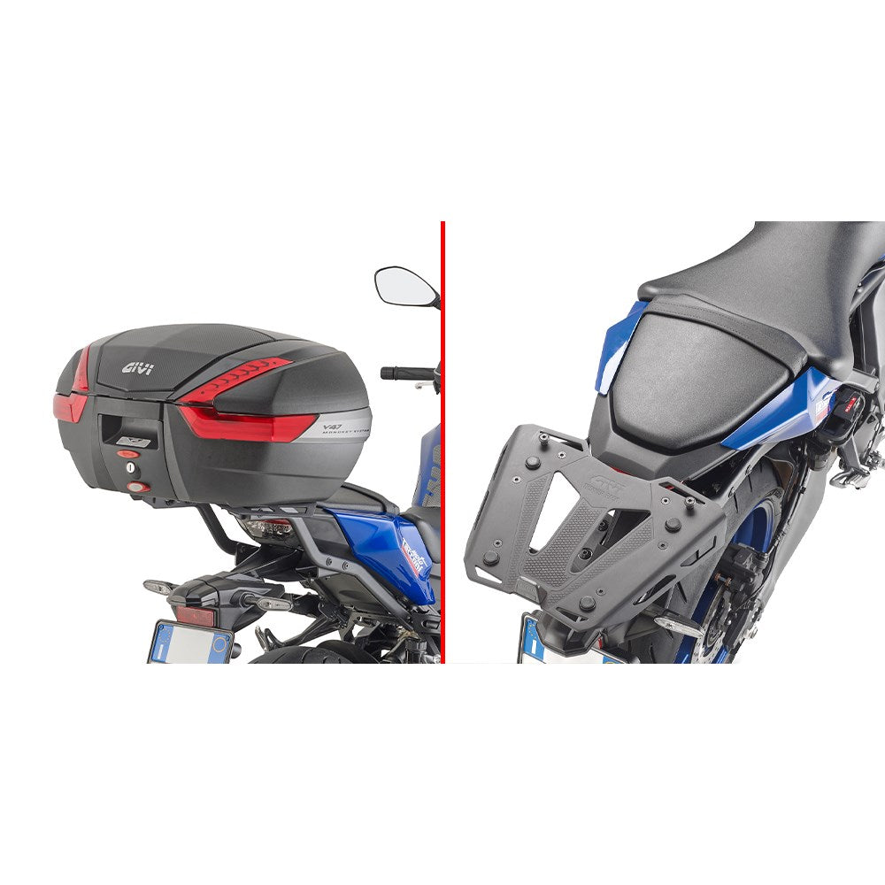 Givi SR2169 Top Case Rear Rack for Yamaha MT-09 24-Up w/Monokey & Monolock Top Cases