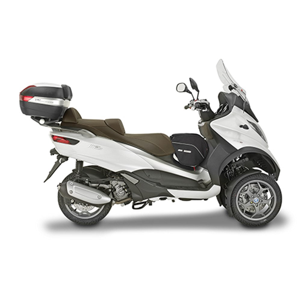 Givi SR5609 Top Case Rear Rack for Piaggio MP3 300ie Sport/Business/MP3 500ie Sport/Business 14-17 w/Monokey Top Cases