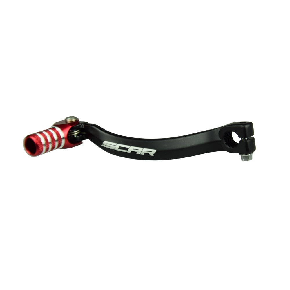 Scar GSL101 Gear Shift Lever Red for Honda CR125R 87-07