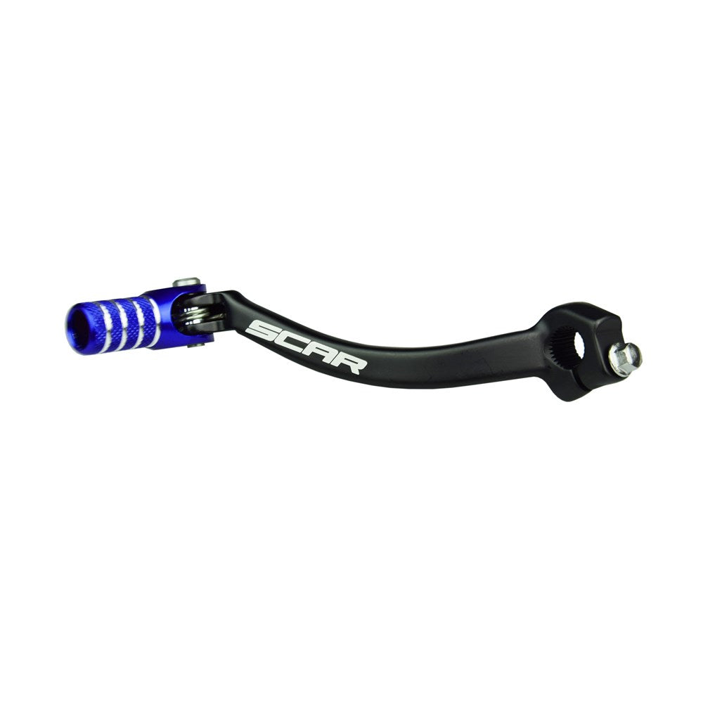 Scar GSL413 Gear Shift Lever Blue for Yamaha YZ250F/YZ450FX/WR450F 19-25/YZ450F 18-25/YZ250FX/WR250F 20-25/Fantic XXF250/XXF450/XEF250/XEF450 22-24