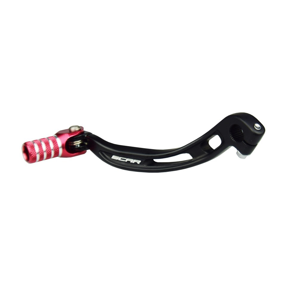 Scar GSL608 Gear Shift Lever Red for Beta RR125/RR250/RR300 13-25/RR200 19-25/RR350-480 13-19/Xtrainer 250 17-25/Xtrainer 300 15-25