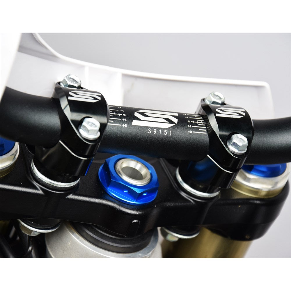 Scar P63 Oversize 1 1/8" Handlebar Mounts for Stock OEM Honda CR/CRF/Yamaha YZF/WRF/Kawasaki KX/KXF Triple Clamps