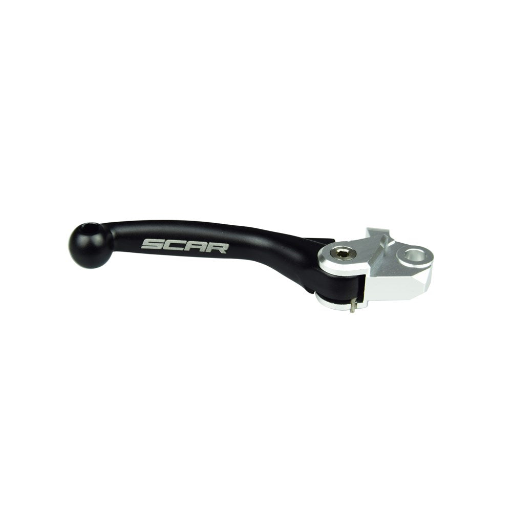 Scar PBL101 Brake Flex Lever Black for Yamaha YZ125/YZ250/YZ450F 08-25/YZ250F 07-25/YZ125X/WR250F 17-25/YZ250X/YZ450FX/WR450F 16-25/YZ250FX 15-25/Kawasaki KX250F 13-20/KX450F 13-18