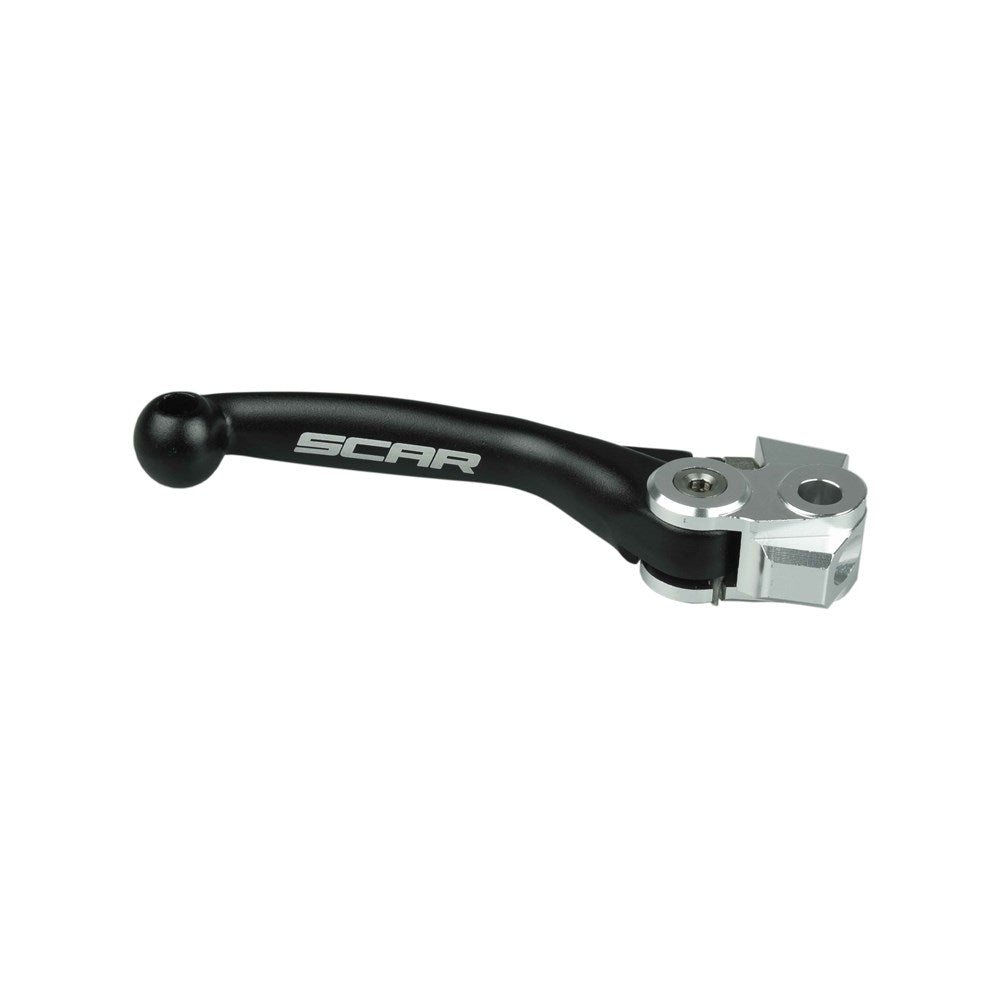 Scar PBL505 Brake Flex Lever Black for Husqvarna TE125/TE150i/TE250i/TE300i/FE250-501 22-24/Gas Gas MC125/MC250 23-25/MC300/MC250F/MC350F/MC450F/EC125 2025EC250/EC300/EC250F/EC350F 21-25/EC450F/EC500F/EX250/EX300/EX350F/EX450F 24-25