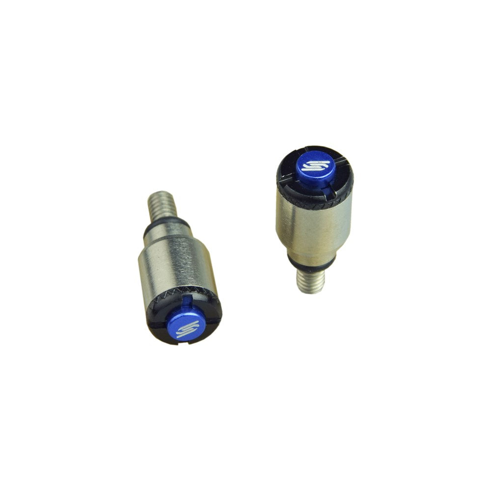 Scar S8007 Fork Air Bleeder Valves Blue for WP/Marzocchi (M4 x 0.7)