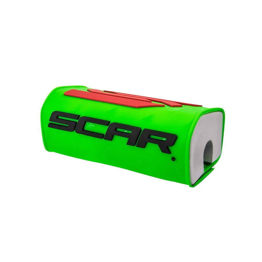 Scar SMSOG Oversize Bar Pad Fluro Green for 1 1/8" Handlebars