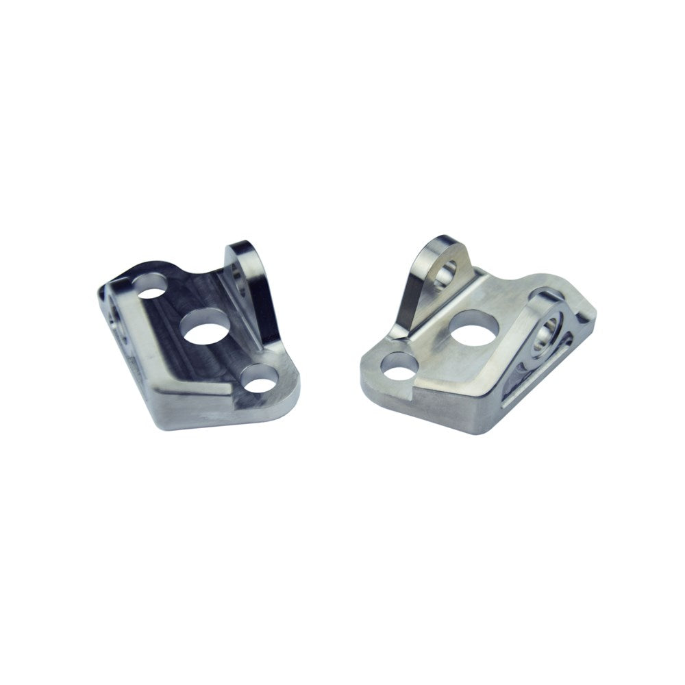 Scar STFMB151 Titanium Footpeg Mount Brackets for Yamaha YZ125/YZ250 06-25/Fantic XX125 21-25/XX250 22-25