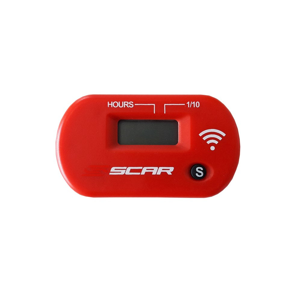 Scar SWHMR Wireless Hour Meter Red