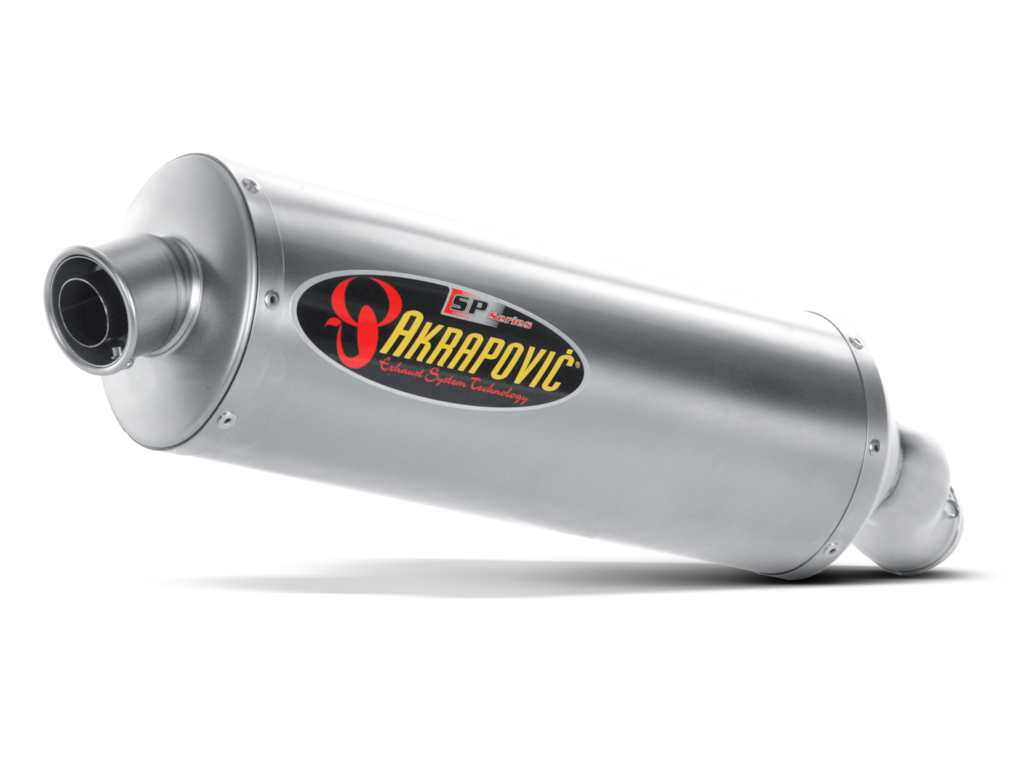 Akrapovic SS-Y10SO7-HLT Slip-On Line Titanium Muffler System for Yamaha FZ1 Fazer 06-15