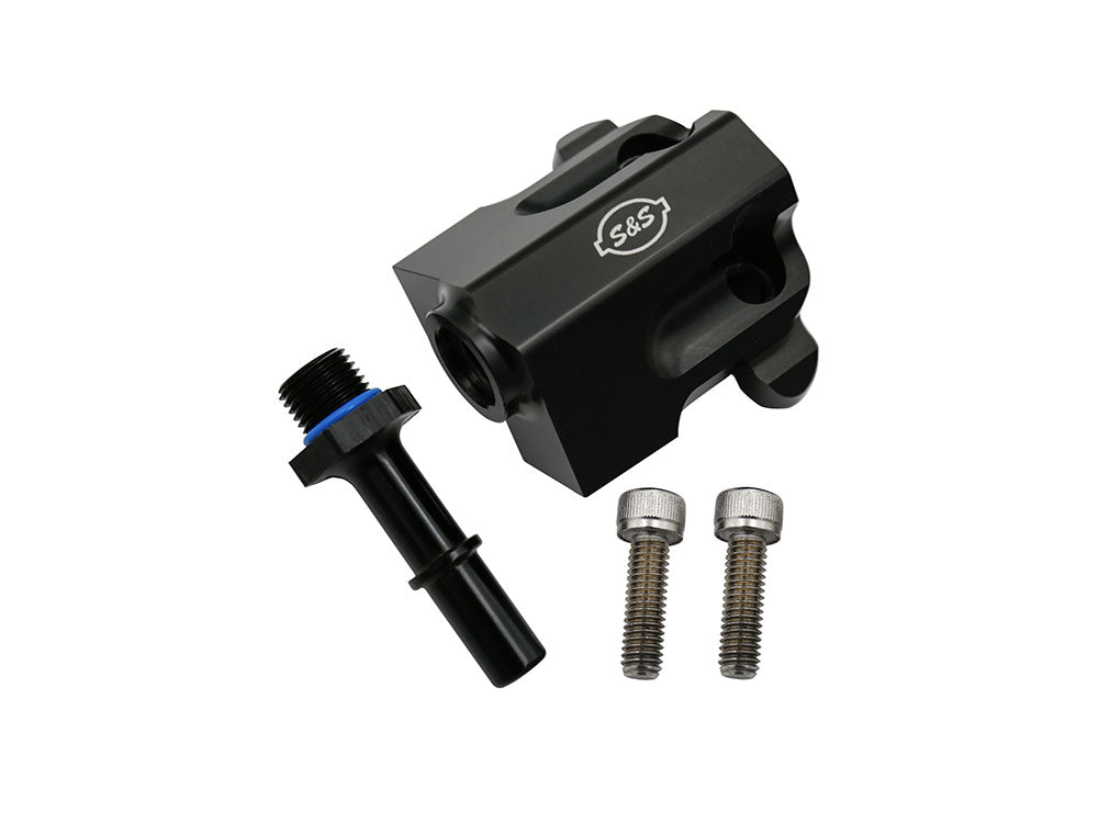 S&S Cycle SS160-0280 Billet Fuel Rail Kit for most Touring 17-24