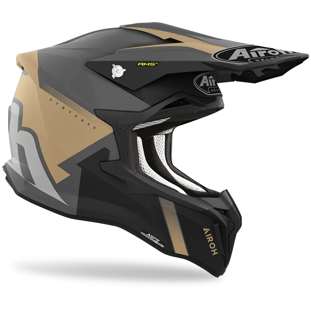 Airoh Stryker Blazer Matte Gold Helmet