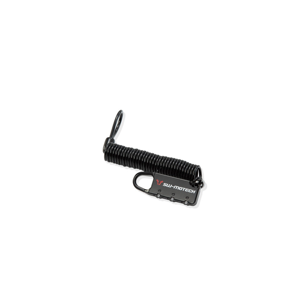 SW-Motech SW-BCLOC0000210100-B Cable Lock Black for Motorcycle Luggage