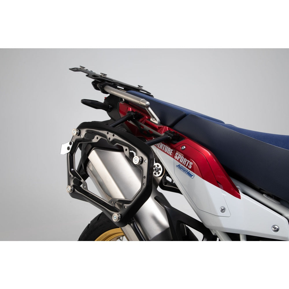 SW-Motech SW-BCSYS0189021000-B SysBag WP L/L Black Side Bag System for Honda CRF1000L Africa Twin/CRF1000L Africa Twin Adventure Sports 18-Up