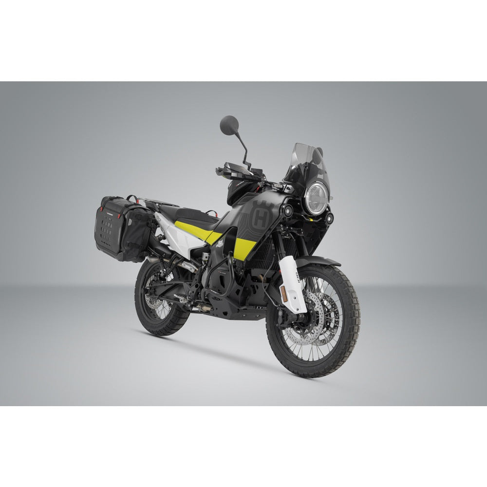SW-Motech SW-BCSYS0399221000-B SysBag WP L/L Black Side Bag System for Husqvarna Norden 901 21-Up/Norden 901 Expidition 23-Up