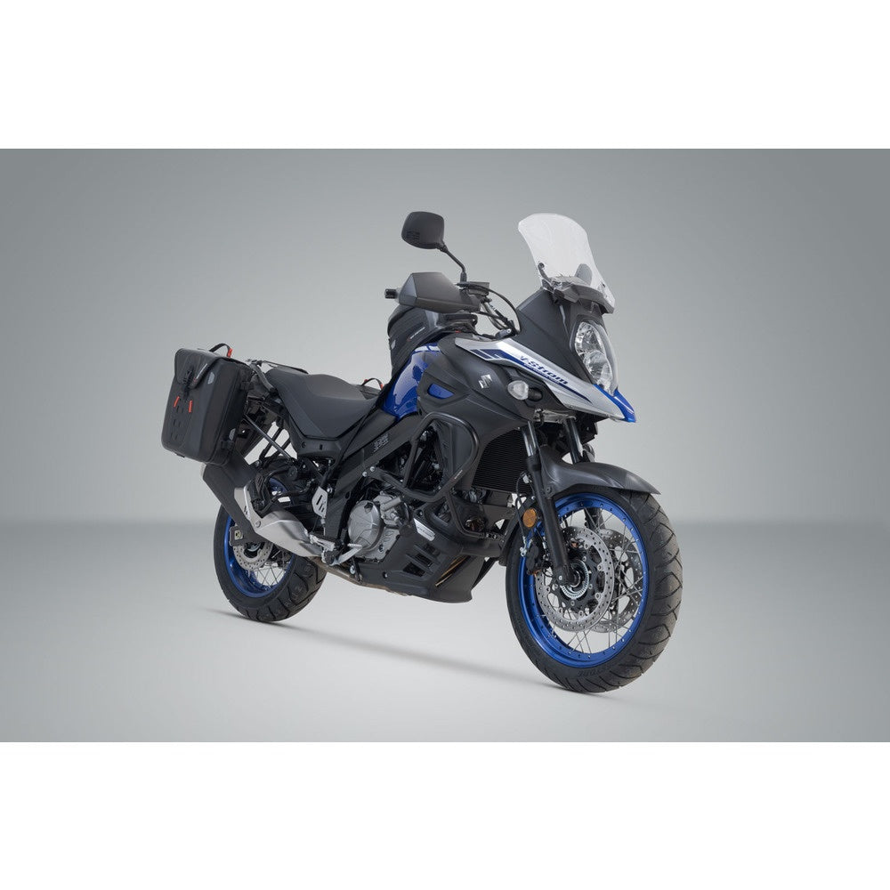SW-Motech SW-BCSYS0587631000-B SysBag WP M/M Black Side Bag System for Suzuki V-Strom DL 650 16-Up
