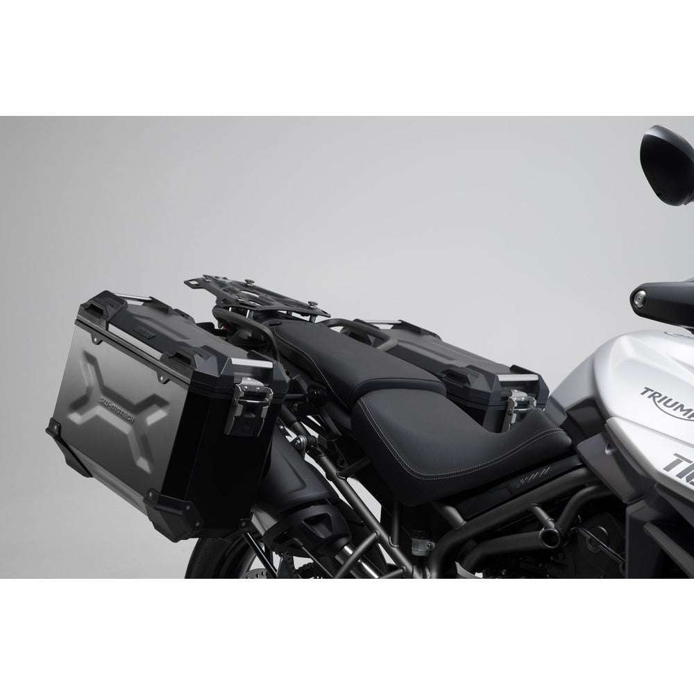 SW-Motech SW-BCSYS1174821000-B SysBag WP L/L Black Side Bag System for Triumph Tiger 800 10-Up