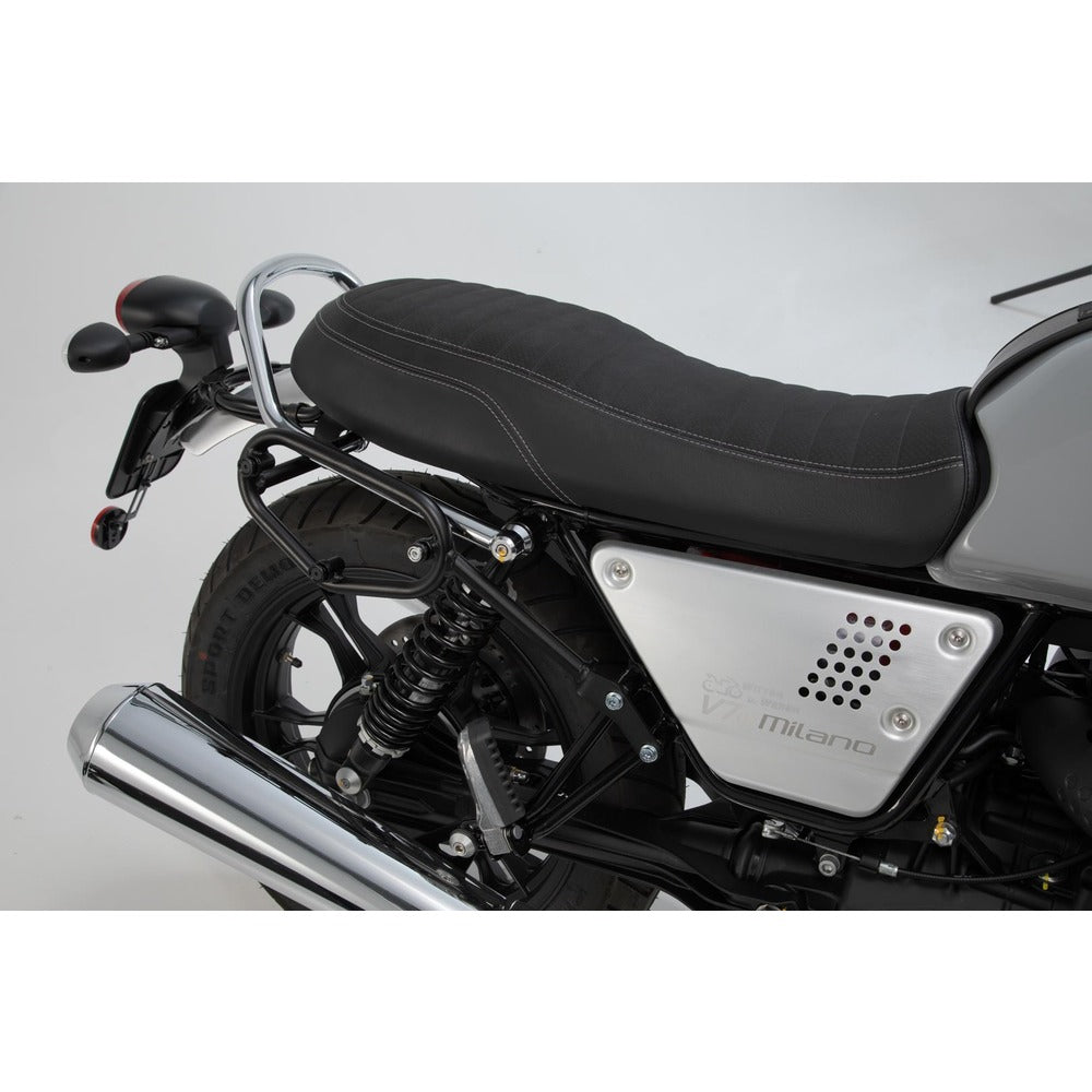 SW-Motech SW-BCSYS1759531000-B SysBag WP S/S Black Side Bag System for Moto Guzzi V7 III Carbon/Guzzi V7 III Milano/Guzzi V7 III Rough 16-20