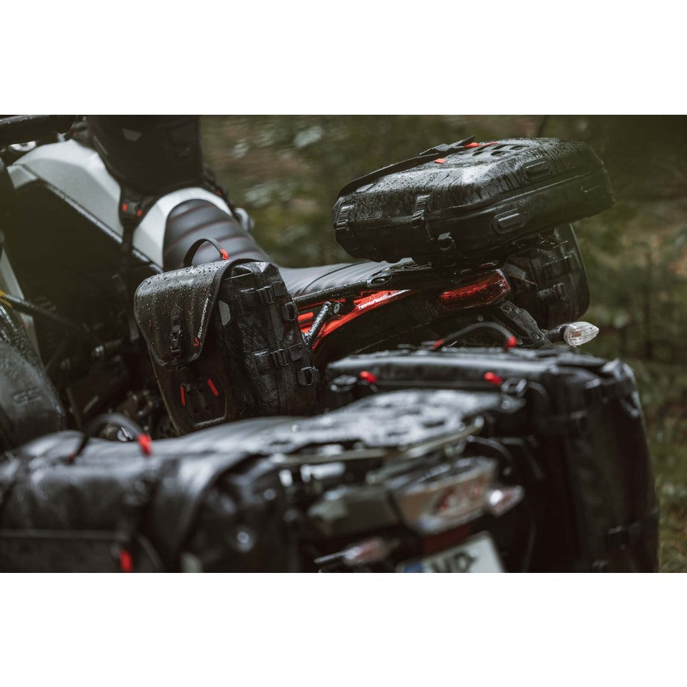 SW-Motech SW-BCSYS1980631000-B SysBag WP M/M Black Side Bag System for Benelli TRK 502 X 18-Up