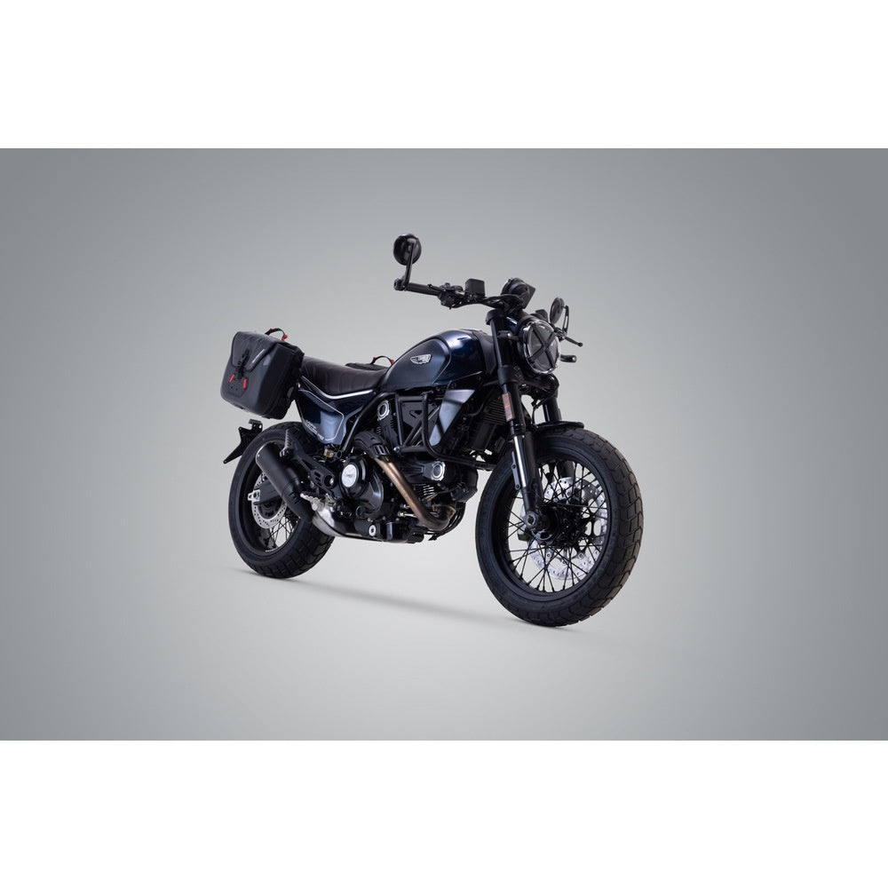 SW-Motech SW-BCSYS2208831000-B SysBag WP M/S Black Side Bag System for Ducati Scrambler Nightshift/Scrambler Full Throttle 23-Up