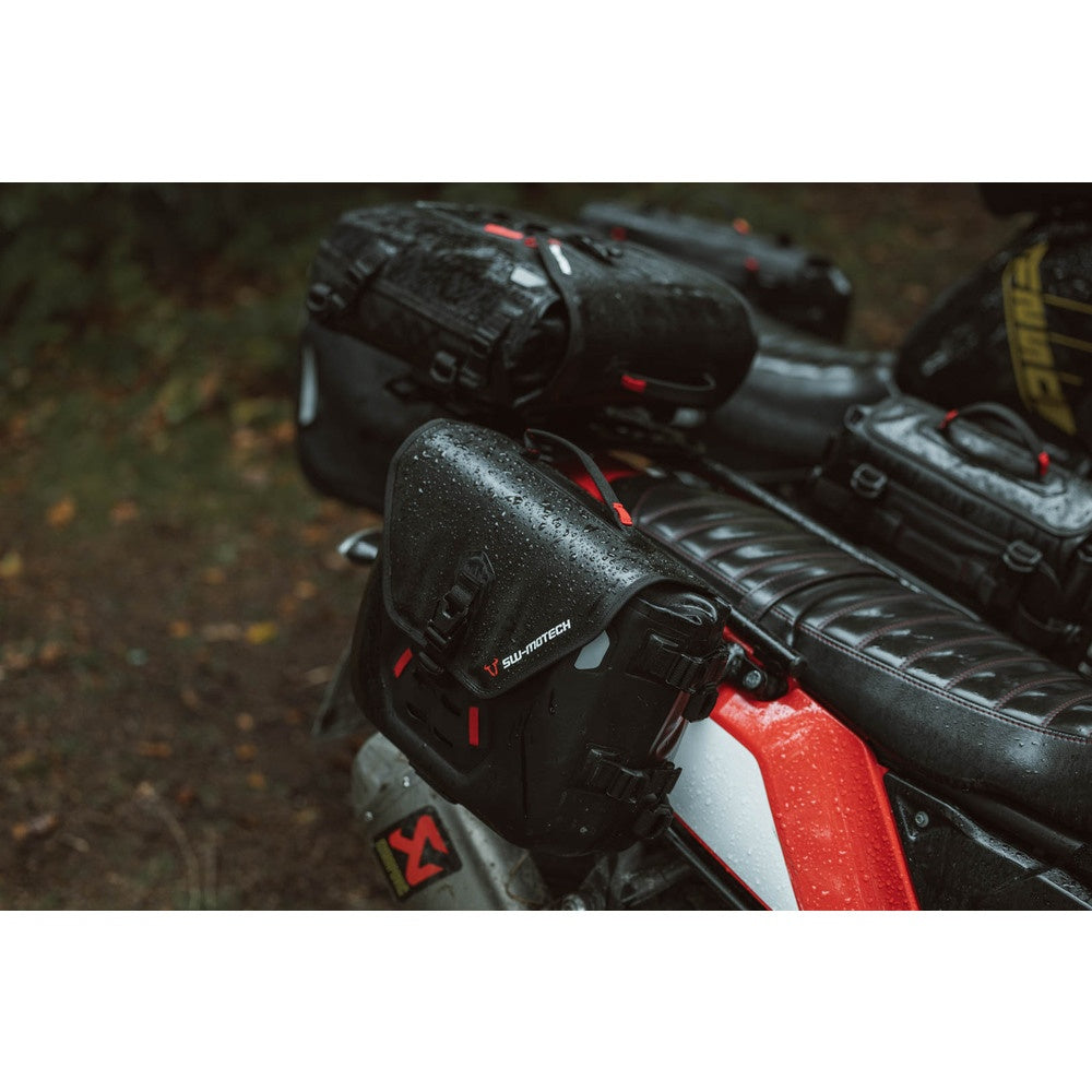 SW-Motech SW-BCSYS2288531101-B SysBag WP S/S Black Side Bag System for Ducati Monster 821 17-Up