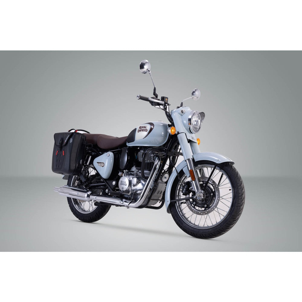 SW-Motech SW-BCSYS4102631000-B SysBag WP M/M Black Side Bag System for Royal Enfield Classic 350 22-Up