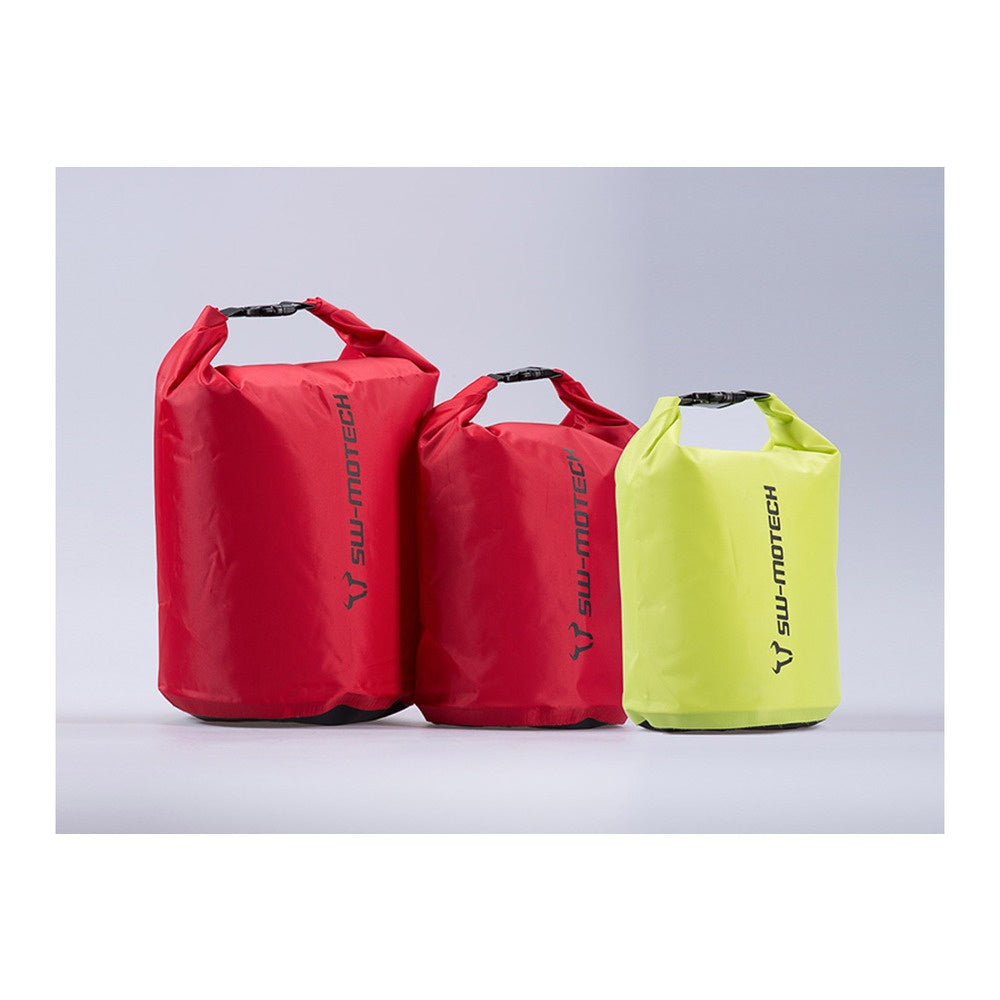 SW-Motech SW-BCWPB0001710000 Drypack Yellow/Red Waterproof 4/8/13L Storage Bag Set