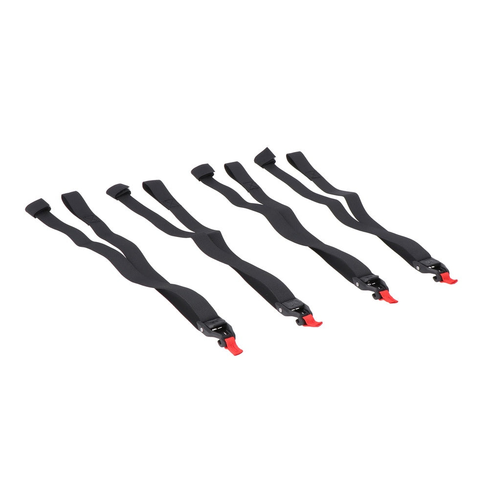 SW-Motech SW-BCZUB0012830000 Replacement 4x Strap Set (Hook on One Side) for PRO Tail Bags (4 Pack)