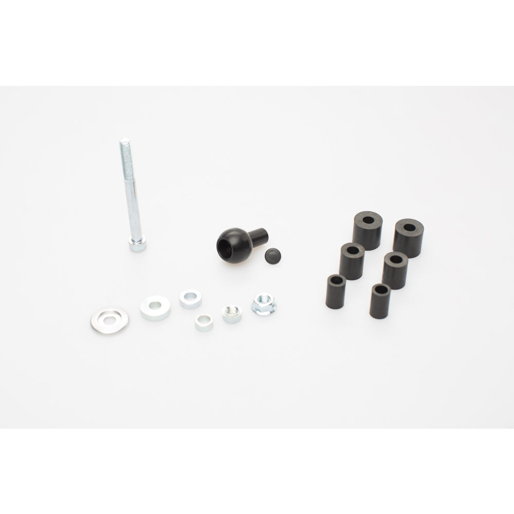 SW-Motech SW-CPA0042416000-B Ball Clamp for Head Tube with 12.5-25mm Diameter (Includes 1" Ball)