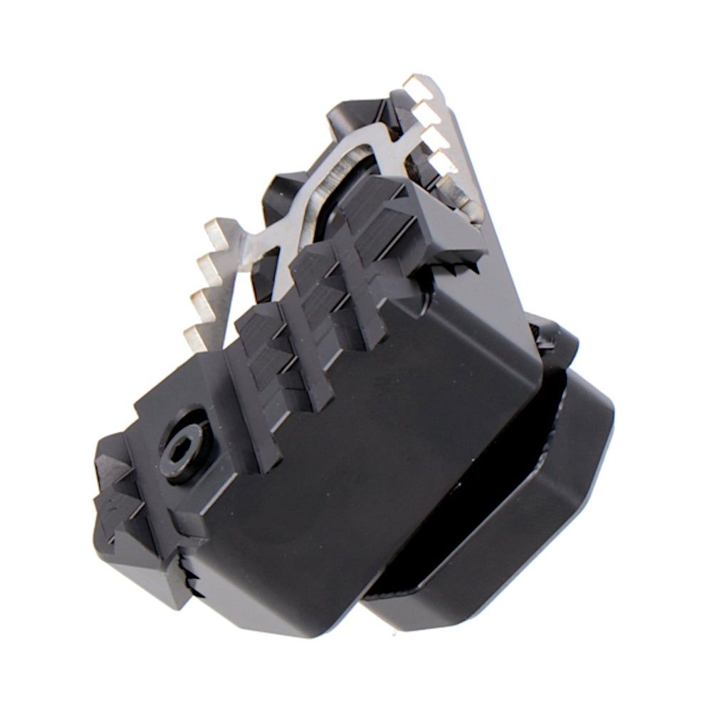 SW-Motech SW-FBE1174810000-B Brake Pedal Extension Black for Triumph Tiger 800 10-Up/Tiger 1200 17-21/Tiger Explorer 11-21