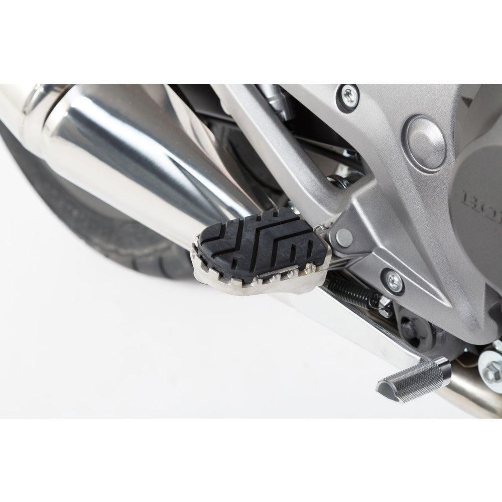 SW-Motech SW-FRS0101110303-S ION Footrest Kit Silver for Honda/Suzuki Models