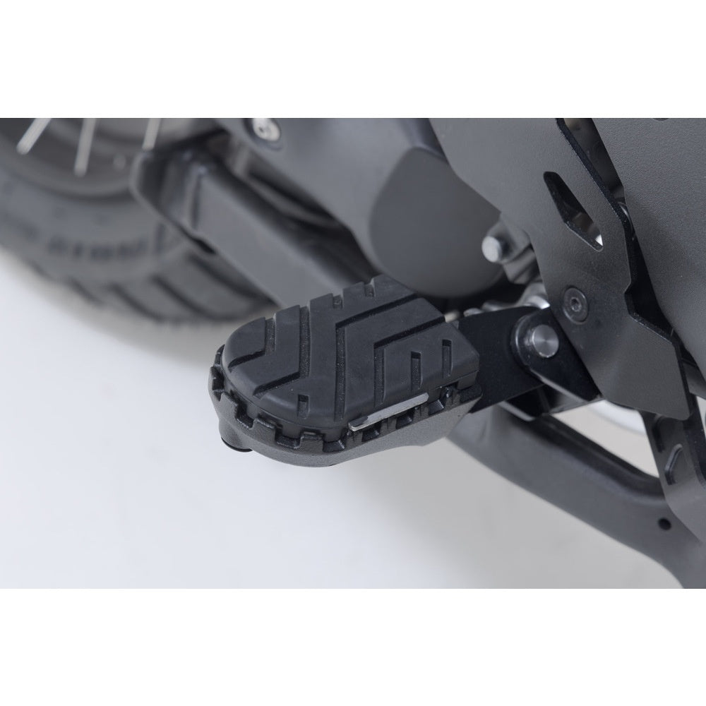 SW-Motech SW-FRS0189010000-B Footrest Extension Black for Honda CRF 1000L Africa Twin/Adventure Sports 18-Up/CRF1100L Africa Twin/Adventure Sports 19-Up