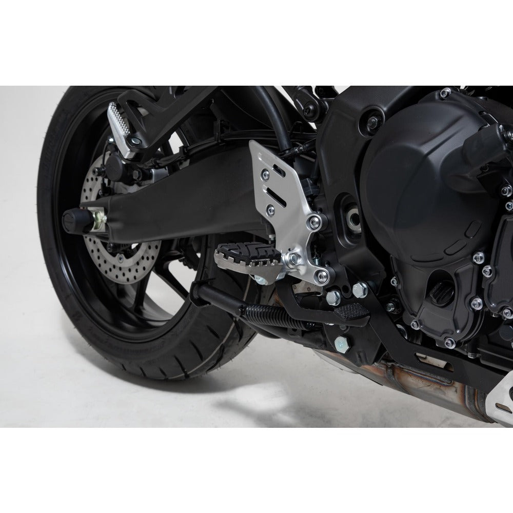 SW-Motech SW-FRS0601110300-S ION Footrest Kit Silver for Yamaha Tracer 9 20-Up