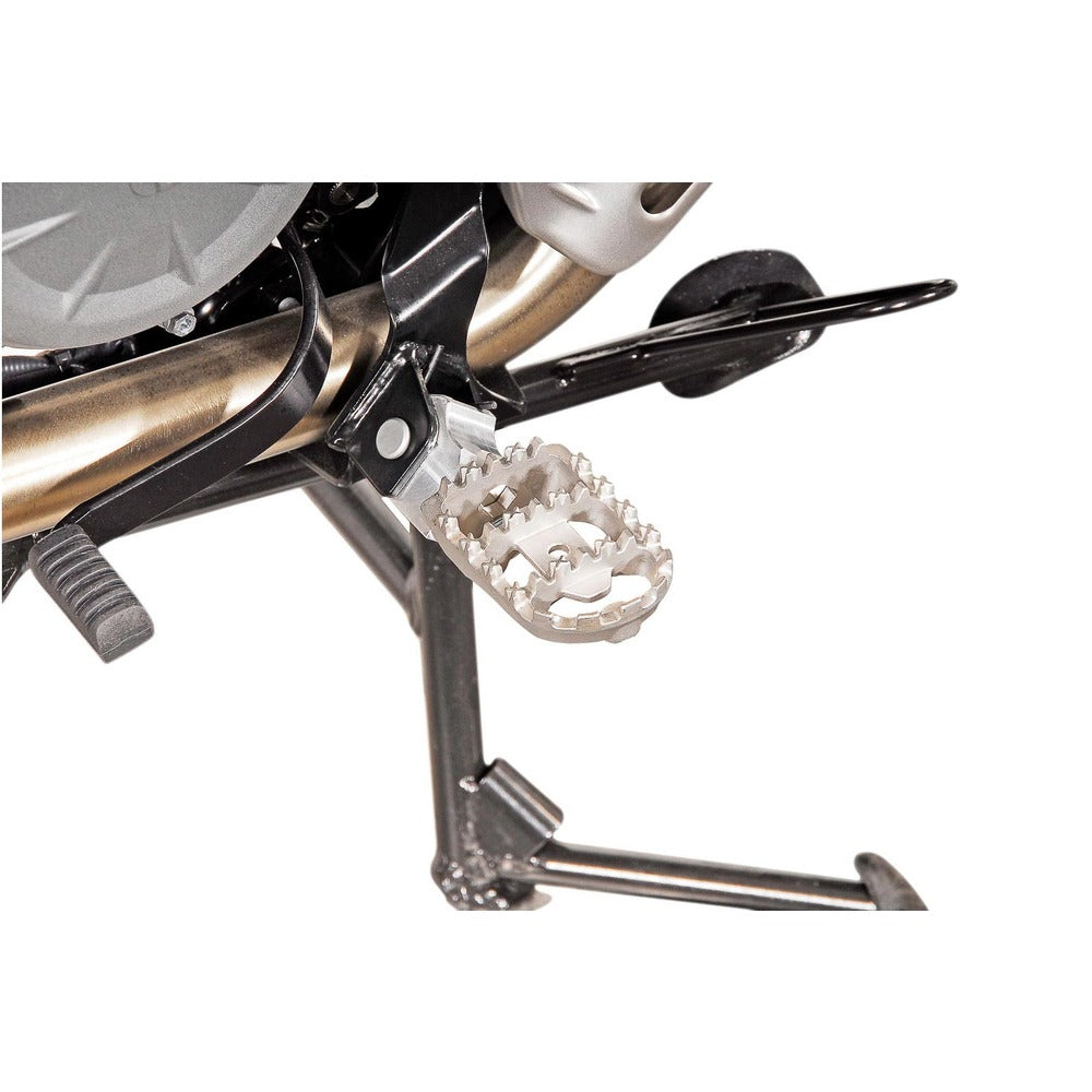 SW-Motech SW-FRS0701110002-S ION Footrest Kit Silver for BMW F 650 GS 03-10/G 650 GS/G 650 GS Sertao 11-Up
