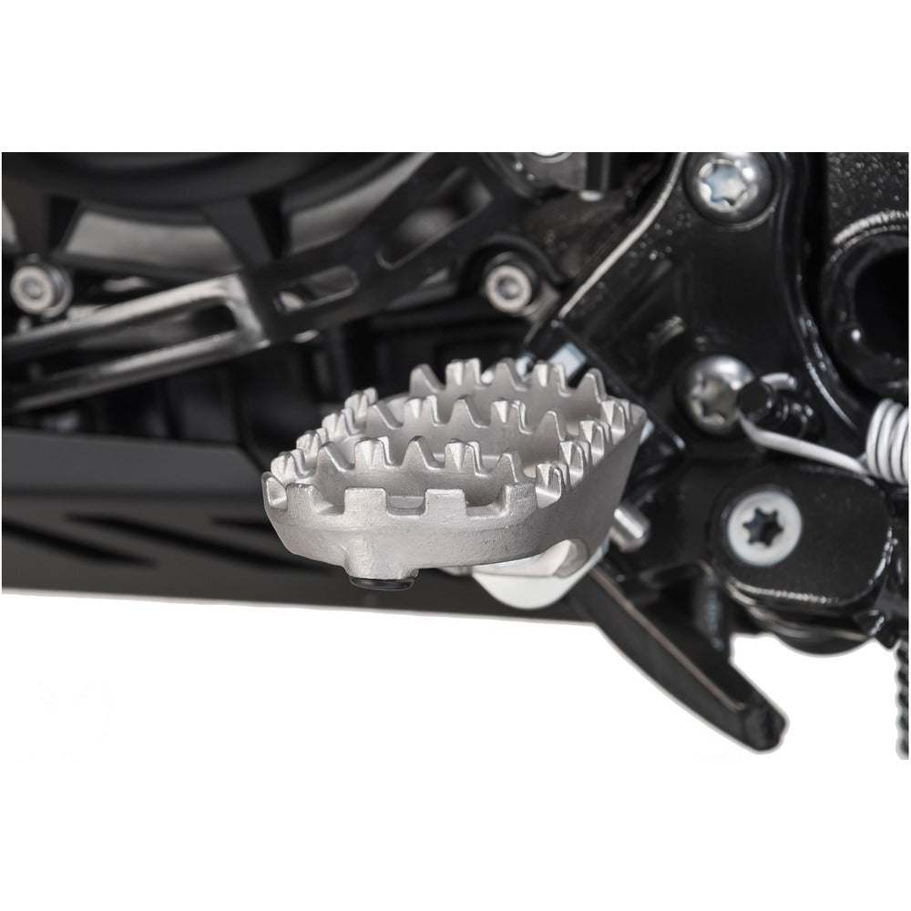 SW-Motech SW-FRS0701110101-S ION Footrest Kit Silver for BMW F 700 GS 12-18/F 800 GS 07-18/F 800 GS Adventure 16-18