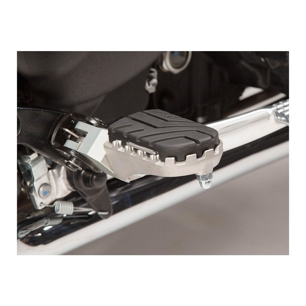 SW-Motech SW-FRS1101110201-S ION Footrest Kit Silver for Triumph Bonneville/T100 04-16/Scrambler 05-Up