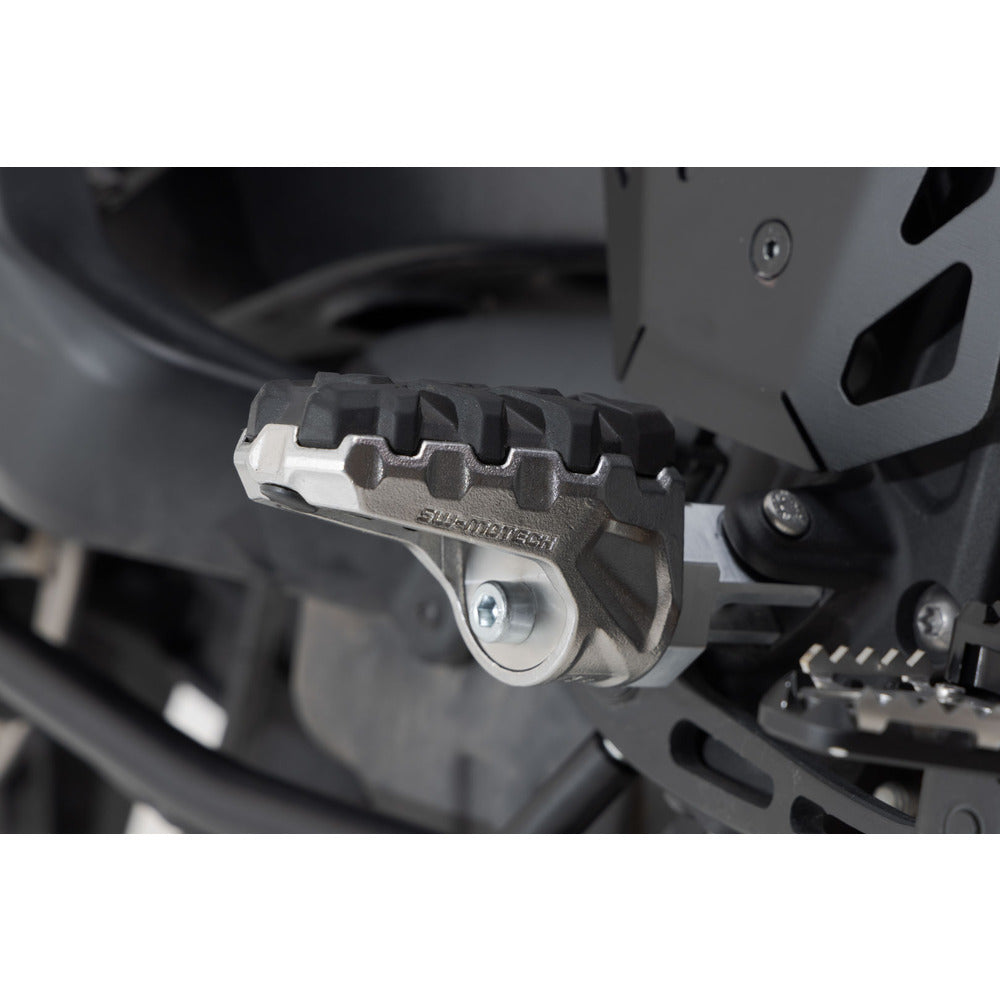 SW-Motech SW-FRS1811210001 EVO Footrest Kit Silver/Black for Harley-Davidson Pan America 21-Up