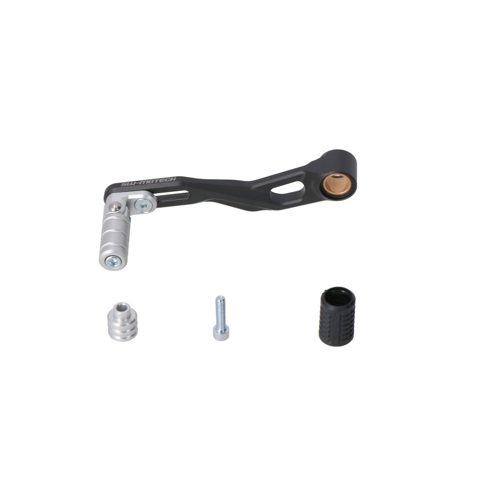 SW-Motech SW-FSC0162210001 Gear Lever Black/Silver for Honda CRF1000L Africa Twin 15-Up/CRF1100L Africa Twin 19-Up Models