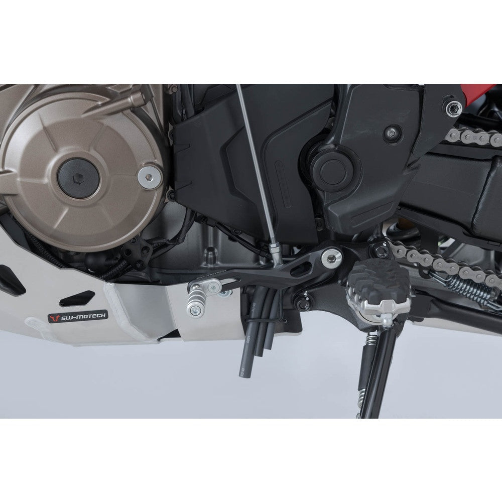 SW-Motech SW-FSC0162210001 Gear Lever Black/Silver for Honda CRF1000L Africa Twin 15-Up/CRF1100L Africa Twin 19-Up Models
