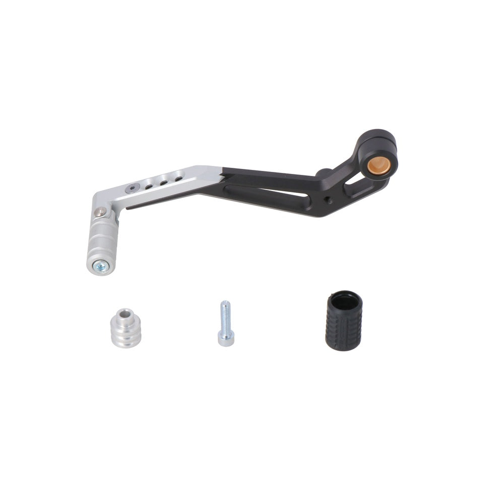 SW-Motech SW-FSC0529310001 Gear Lever Black/Silver for Suzuki DL650 11-Up/V-Strom 650 XT 15-Up